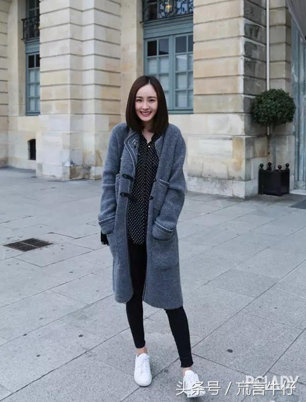 开春针织开衫外套搭配什么内搭,新款时尚牛仔外套风衣