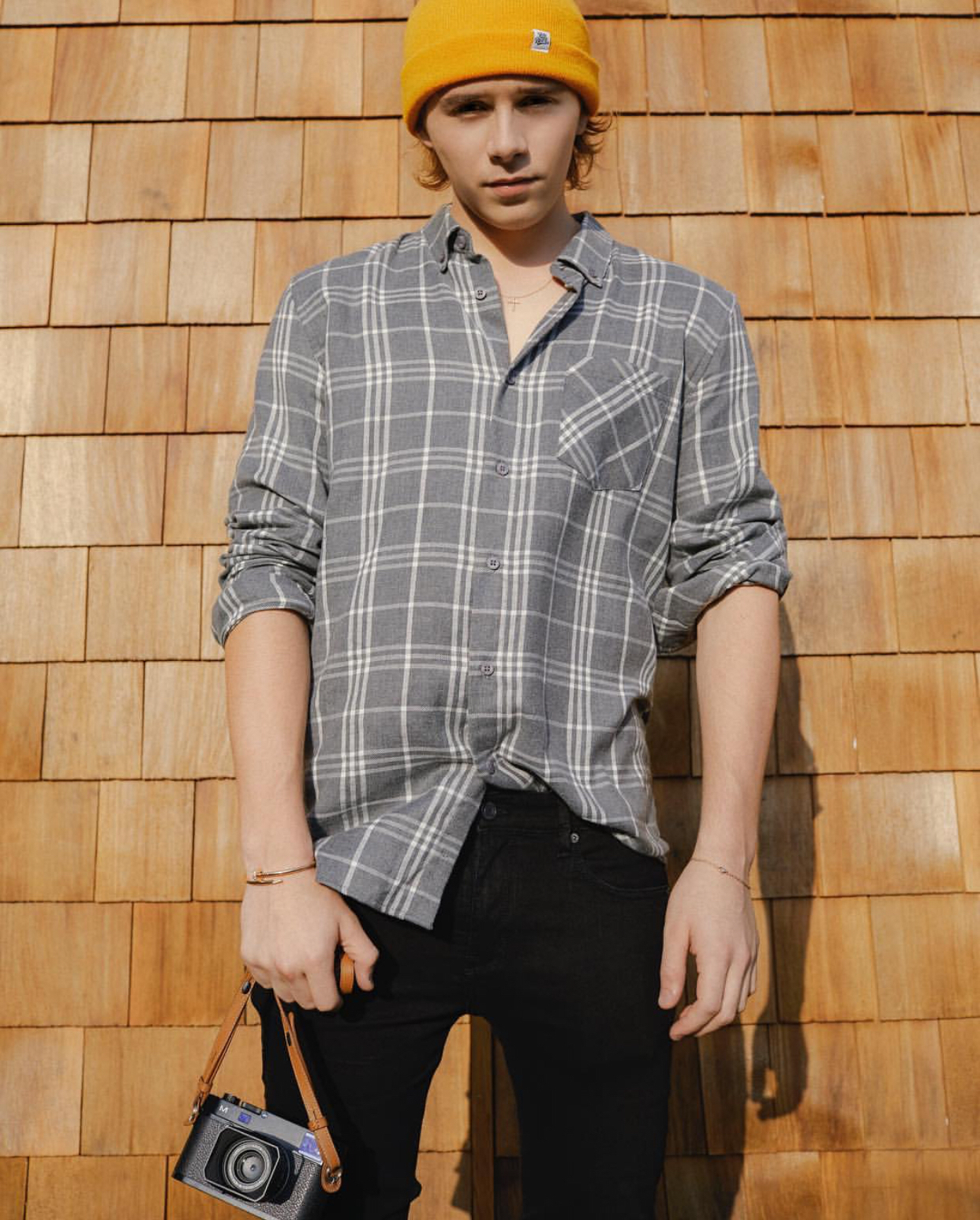 贝克汉姆哪个儿子帅,贝克汉姆三个儿子谁最宠小七