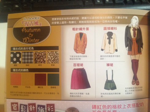 日本时尚界的女性,日本时尚分类