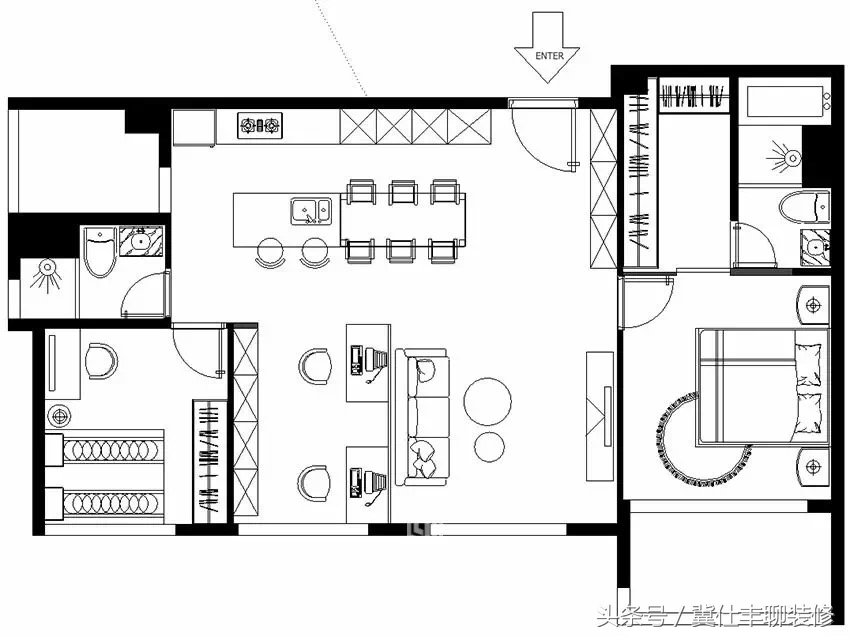 客厅沙发后书桌书柜,客厅书柜沙发书桌一体