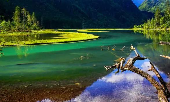 四川不可不去的十个景区,四川湿地风景区