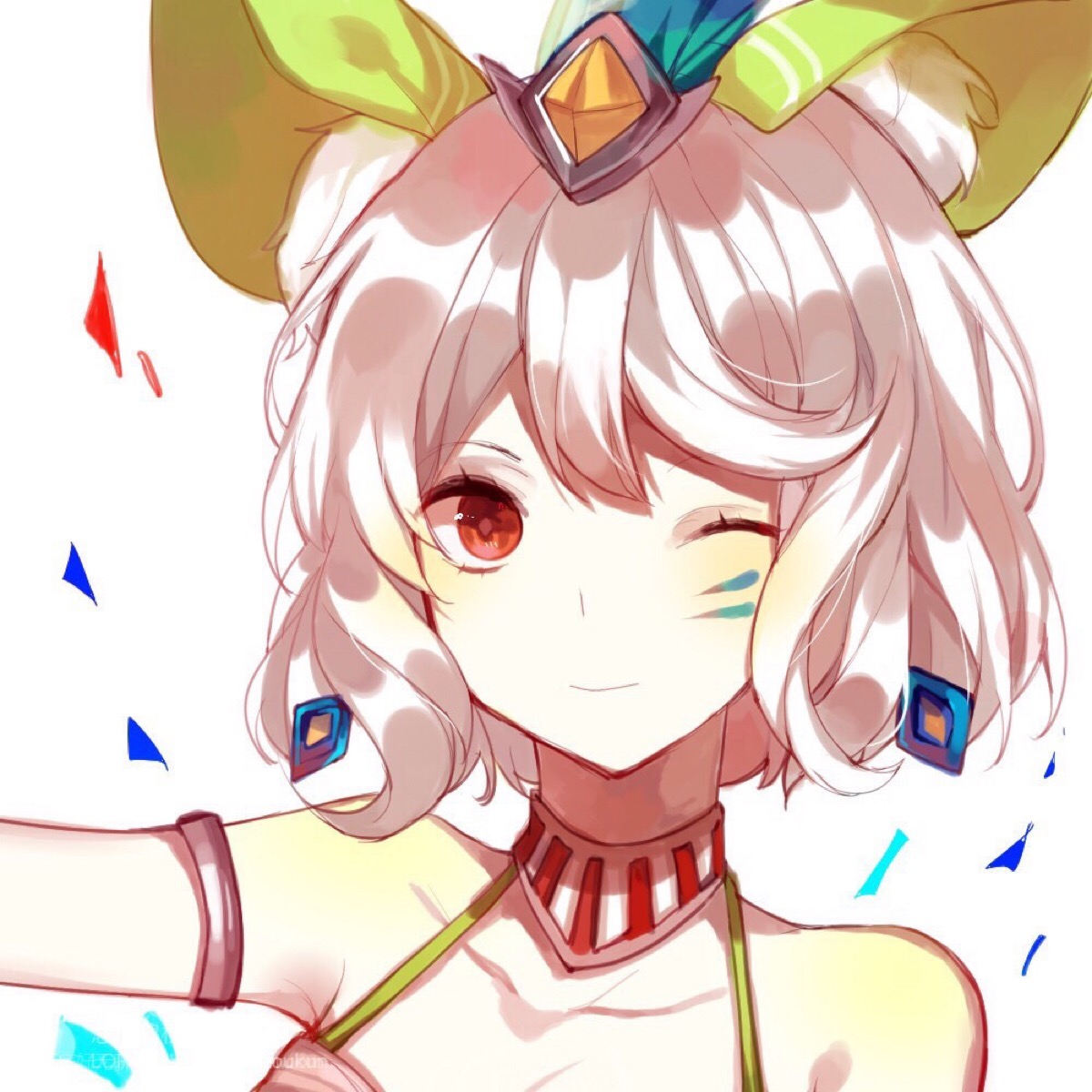 王者荣耀头像野王无水印,王者荣耀红蓝buff卡通头像