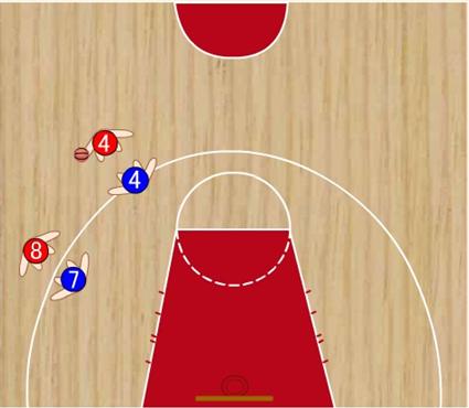 基本篮球运球训练,篮球23联防防守战术