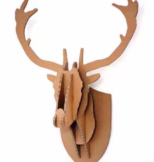 废纸箱做户外儿童玩具,废纸箱做可爱的宝宝