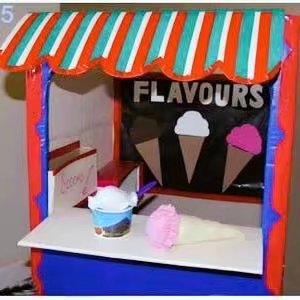 废纸箱做户外儿童玩具,废纸箱做可爱的宝宝