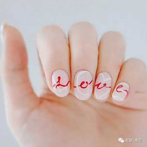 美甲教程固态甲油胶,美甲甲油胶自己做简单款式