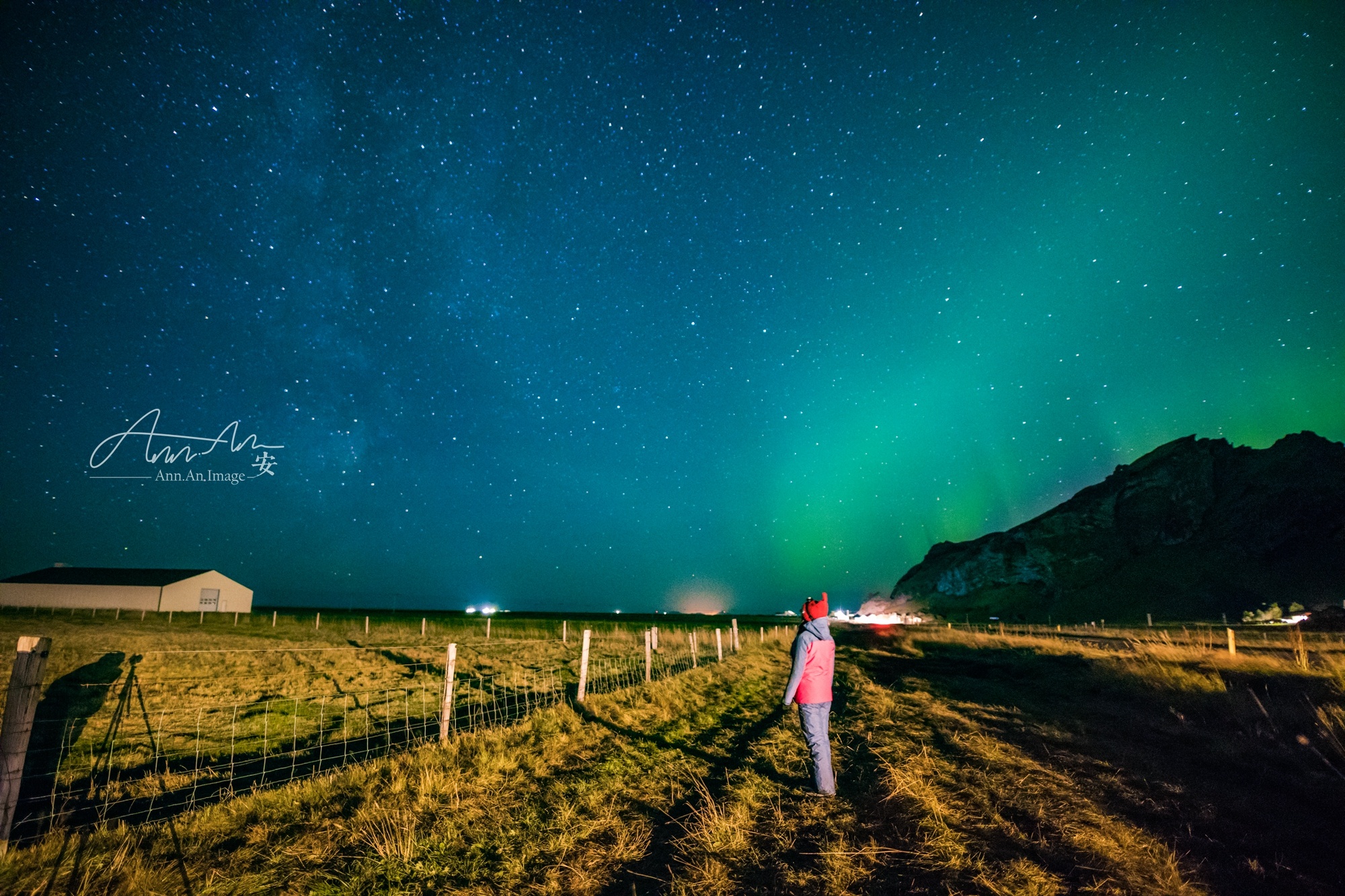 冰岛北极光美景,冰岛北极光惊艳时刻