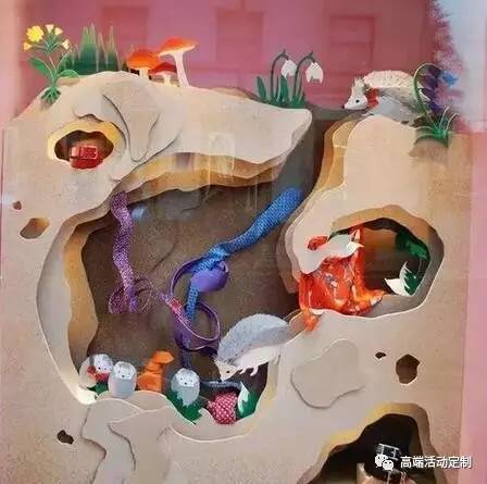 2022美陈创意设计方案,爱马仕2020春季橱窗设计原则