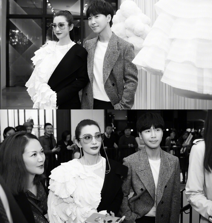 韩火火上海时装周大秀衣服,韩火火穿巴黎衣服