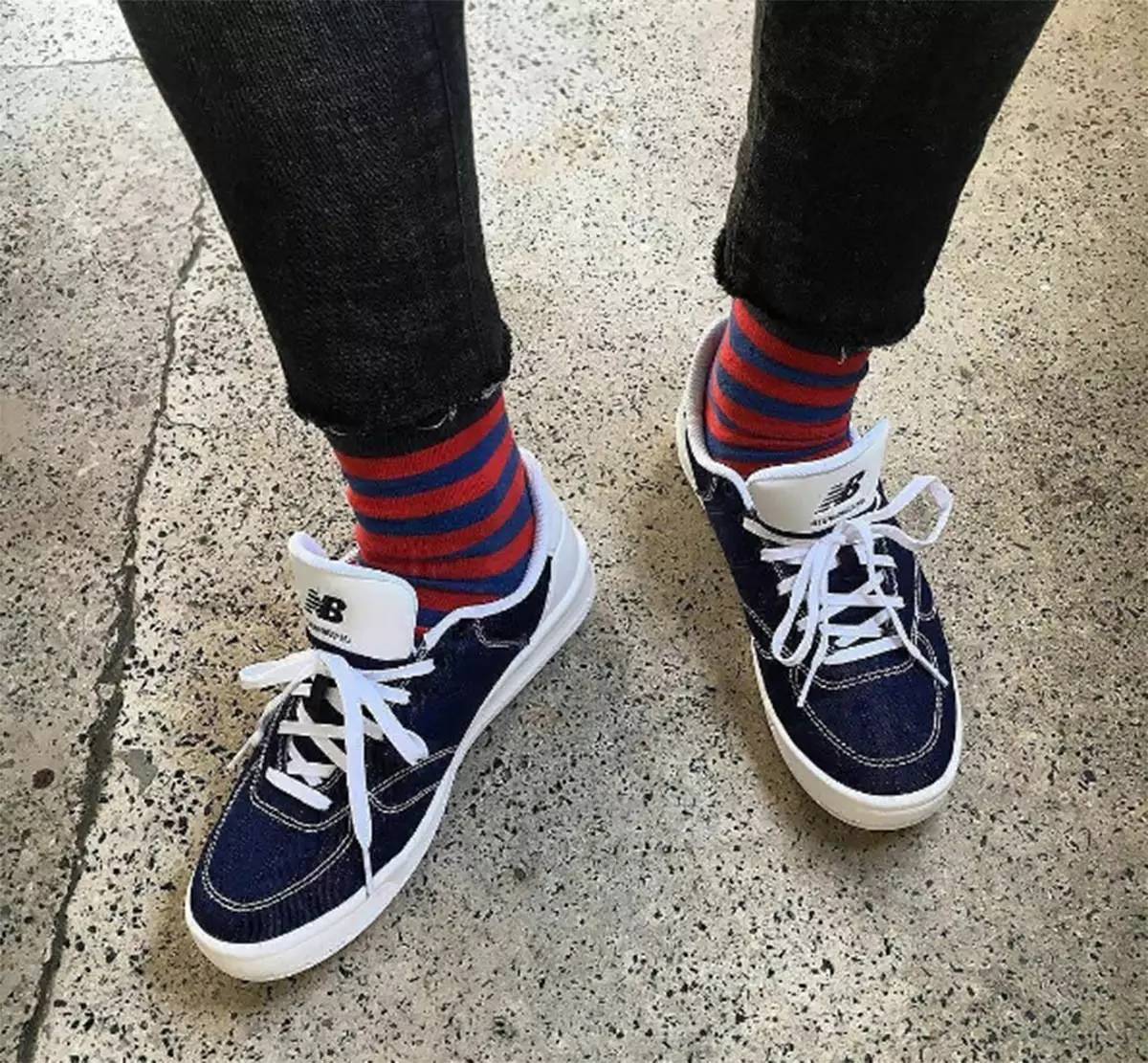 即便大家都穿牛仔，但是拥有丹宁帽和丹宁鞋的人依然是少数