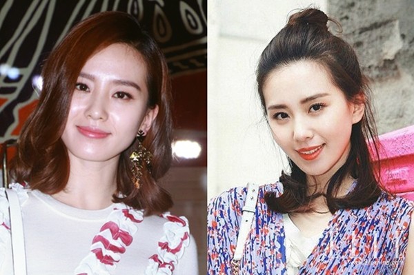 发量少慵懒丸子头减龄又时髦,时尚显高发型丸子头