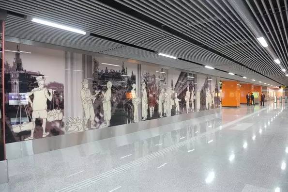 「拾趣」古典风、童话风……上海16座最美地铁站，你最常经过哪一站？