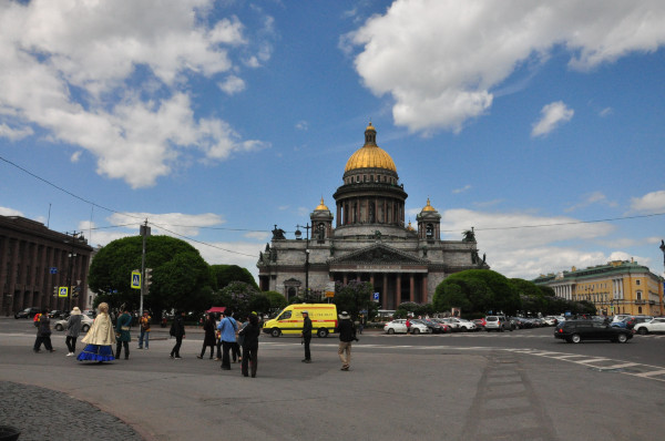 伊萨基辅大教堂拼图步骤图解视频,中俄莫斯科