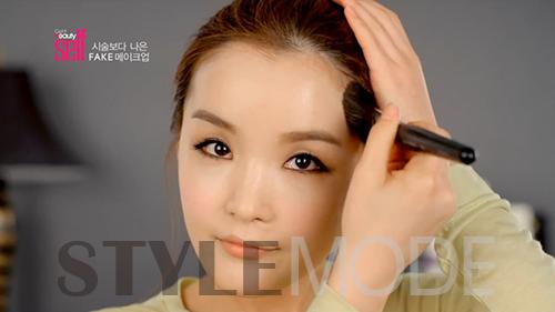 杨幂额头发际线,杨幂发际线教程