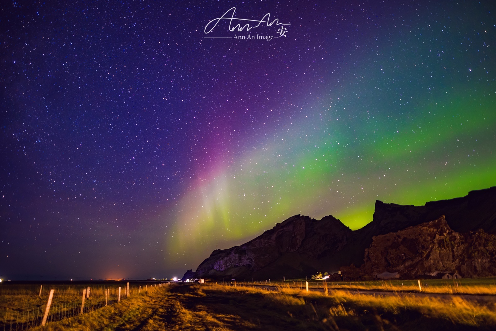 冰岛北极光美景,冰岛北极光惊艳时刻