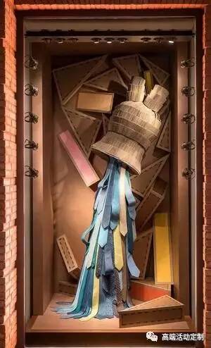 2022美陈创意设计方案,爱马仕2020春季橱窗设计原则