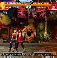 堕天使拳皇97玛丽无限抱摔教学,拳皇97玛丽bug玫瑰教学