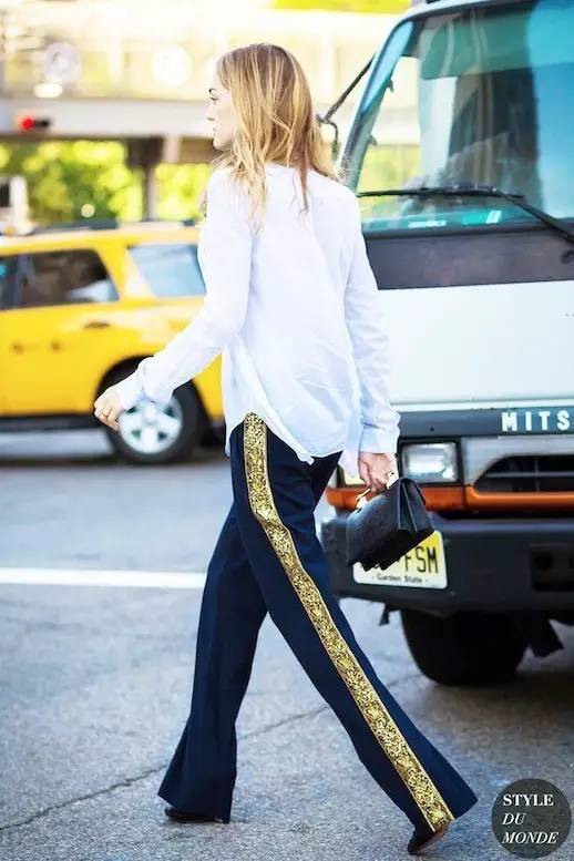 好看的卷裤脚裤子,别再穿阔腿裤了2019年流行这4条