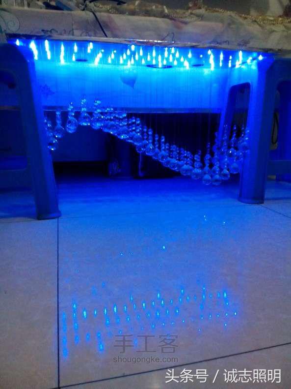 水晶吊灯手工diy制作,石膏板水晶吊灯的底座安装方法