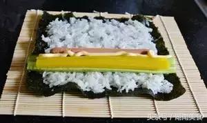 花样寿司做法教程摆摊,花样海苔寿司的家常做法