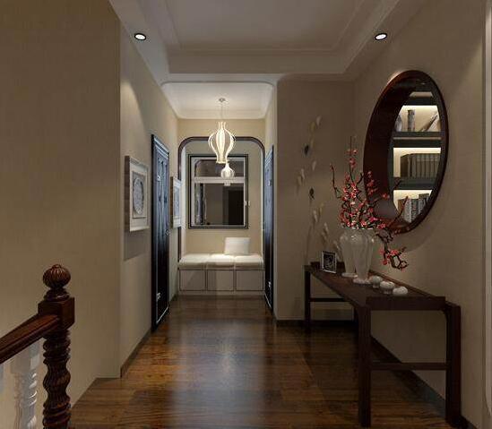 上海正荣国领别墅,正荣国领大平层青涩风格装修