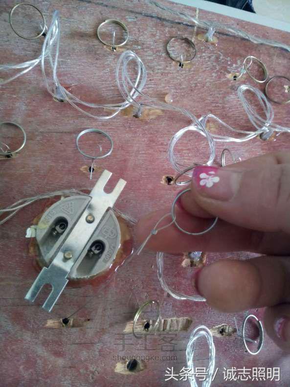 水晶吊灯手工diy制作,石膏板水晶吊灯的底座安装方法