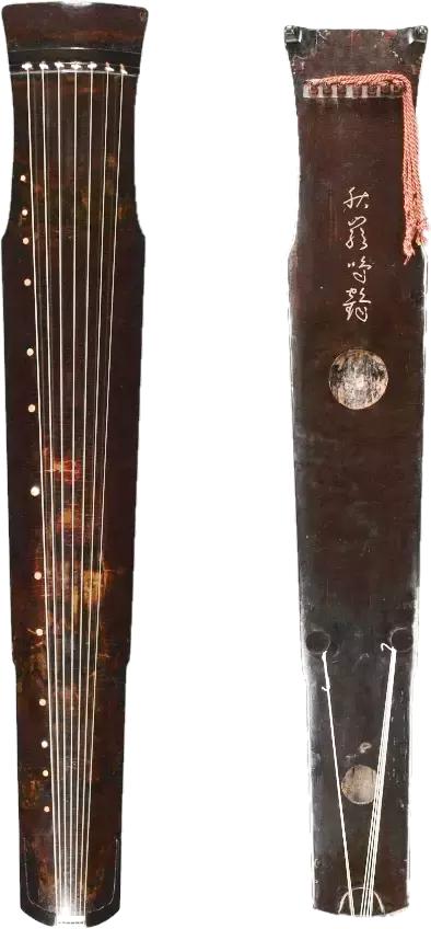 中国历代古琴图片大全,中国古琴图谱