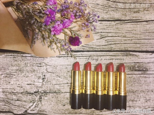 revlon露华浓流光凝彩唇膏,revlon露华浓口红006试色