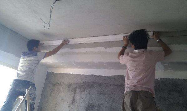 石膏线安装是钉好还是粘好,石膏线需要用什么钉子固定