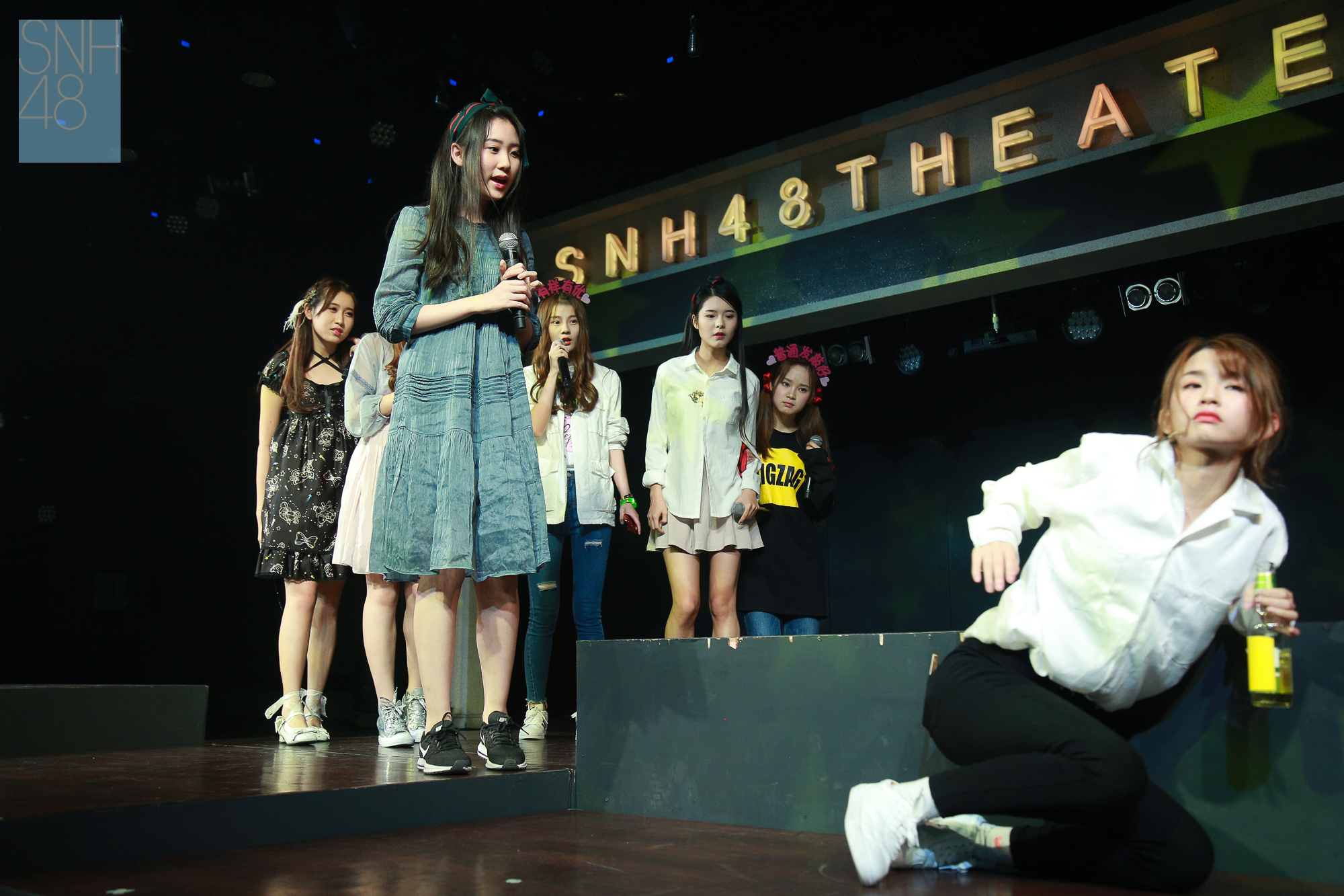 林思意第四届snh48总决选舞台表演,snh48星梦剧院林思意毕业公演