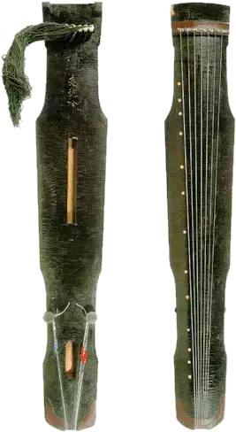 中国历代古琴图片大全,中国古琴图谱