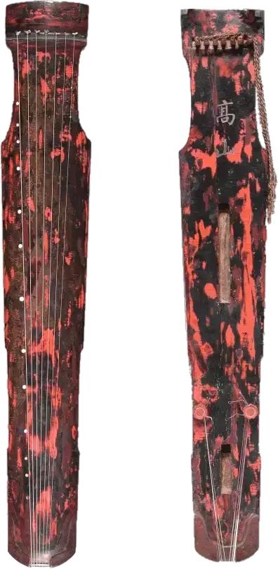 中国历代古琴图片大全,中国古琴图谱