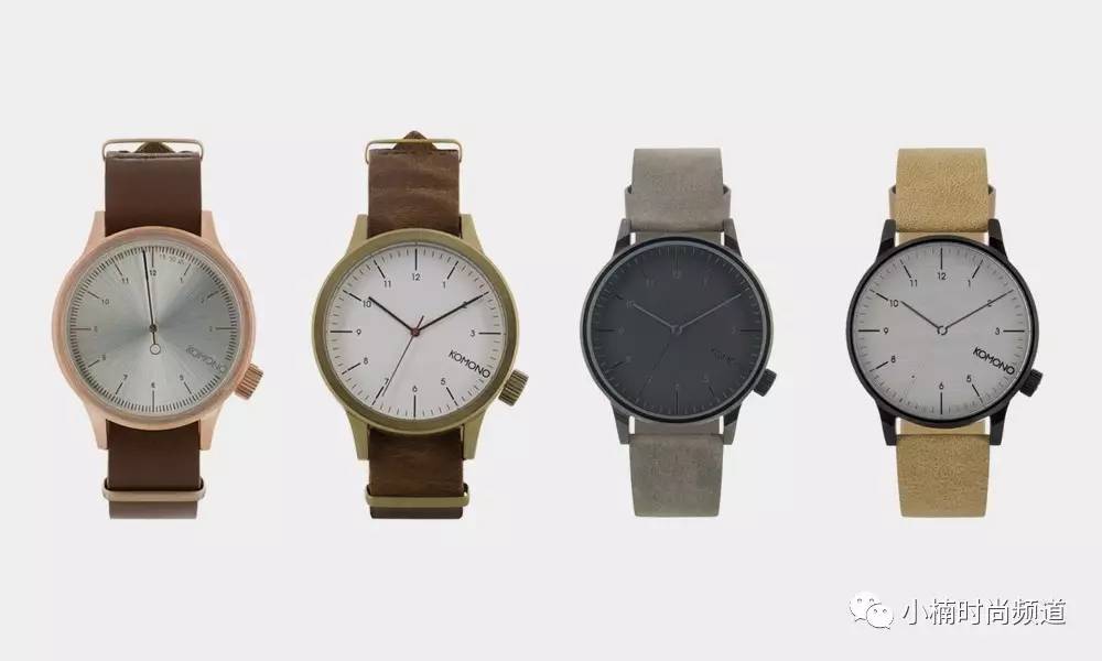 比利时komono手表,男新款瑞士认证手表品牌