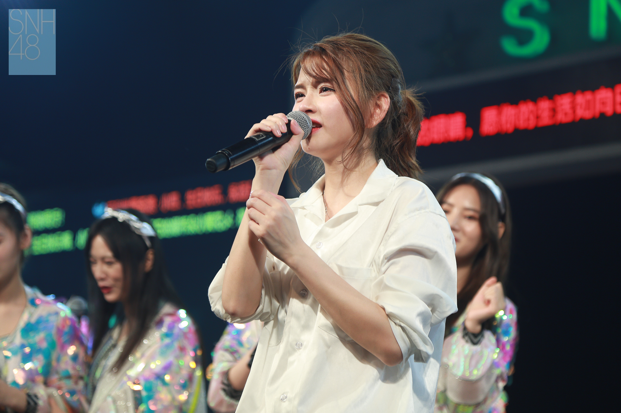 林思意第四届snh48总决选舞台表演,snh48星梦剧院林思意毕业公演