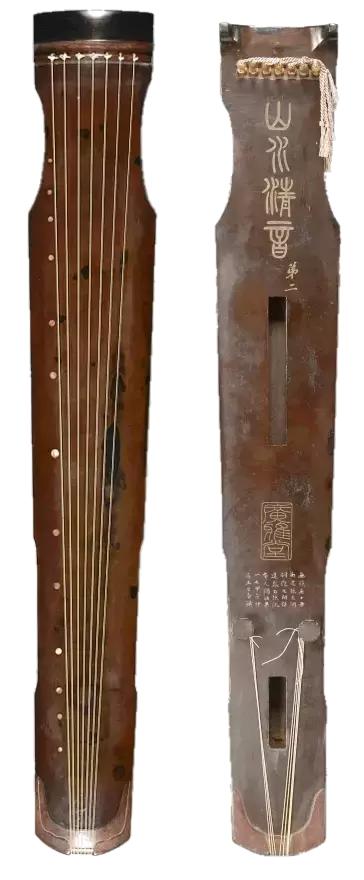 中国历代古琴图片大全,中国古琴图谱