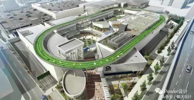 购物中心最新的建筑,购物中心屋顶花园