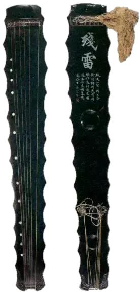 中国历代古琴图片大全,中国古琴图谱