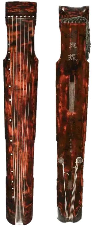 中国历代古琴图片大全,中国古琴图谱