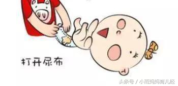 刚出生的婴儿换纸尿裤的正确方法,夜间换纸尿裤怎么不打扰孩子休息