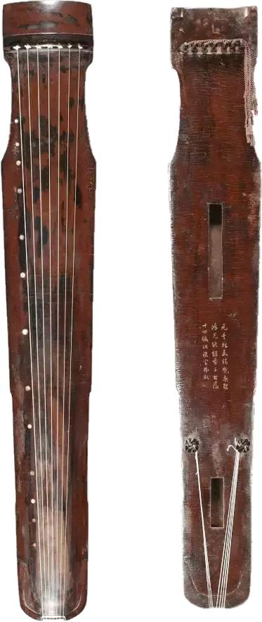 中国历代古琴图片大全,中国古琴图谱