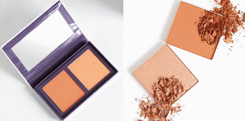 colourpop全哑光,colourpop冬日冰透薄荷试色