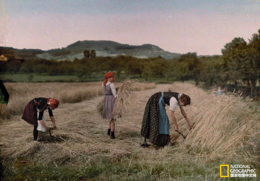 100年前的相片,100年前的彩色照片让人惊叹
