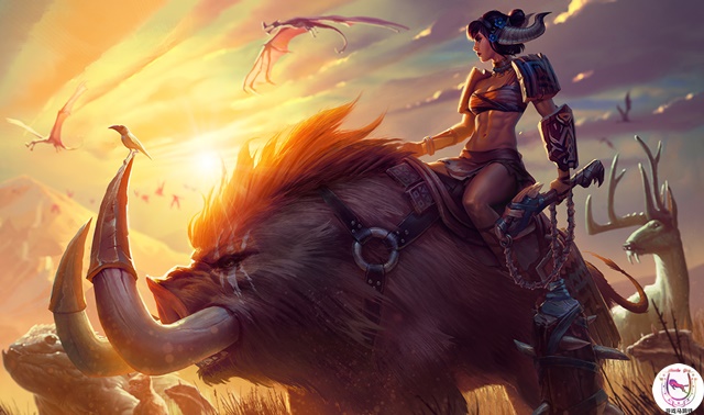 lol金猪烈焰瑟庄妮,lol美服补丁