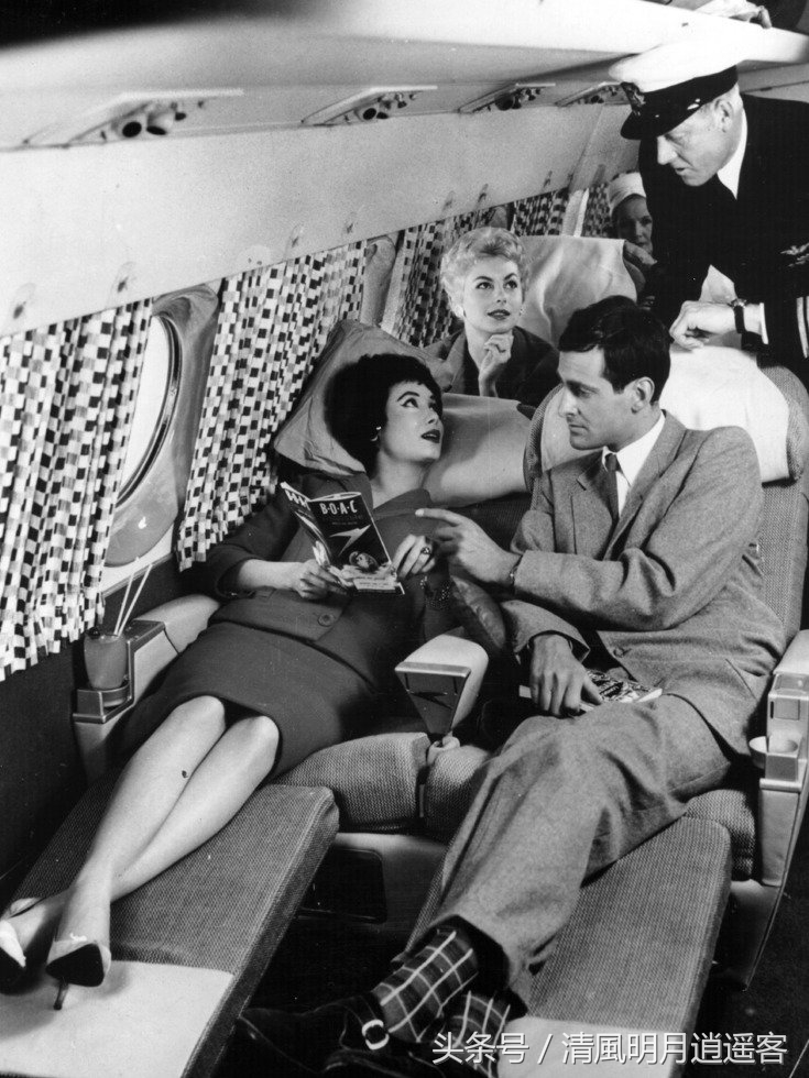 飞机头等舱服务,飞机头等舱的历史