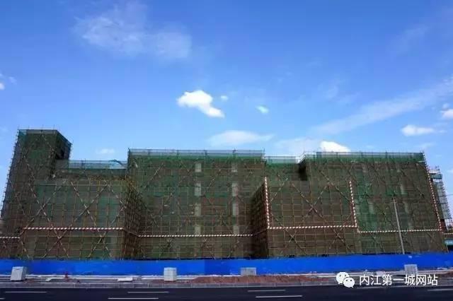 内江师院全景图,内江师院效果图