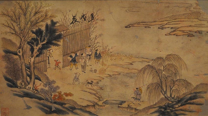 家家会点染户户善丹青是什么意思,民间最流行的年画