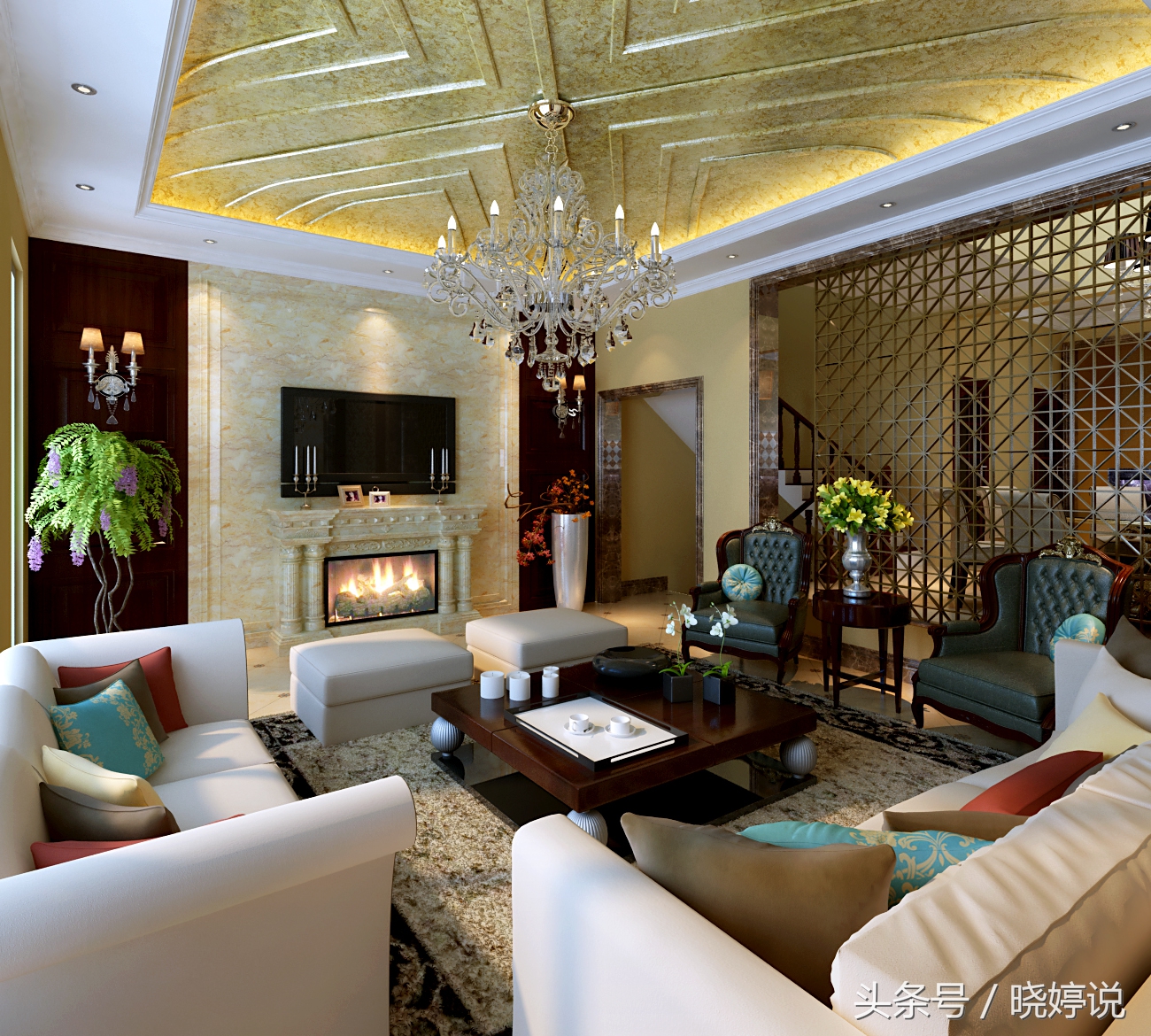 农村简约欧式风格装修室内效果图,2020最流行的欧式风格