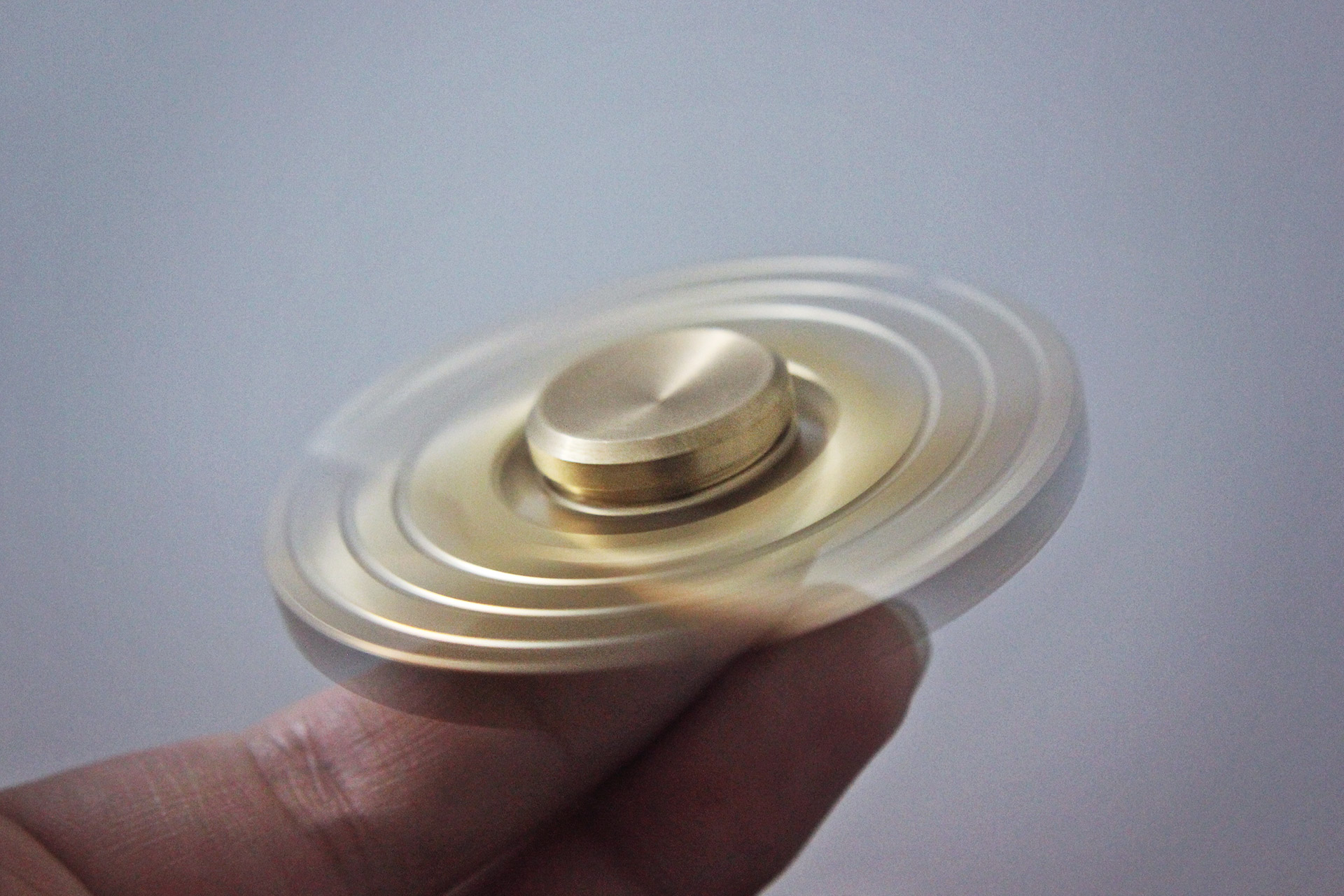 多关节可动指尖陀螺,纯铜双叶指尖陀螺