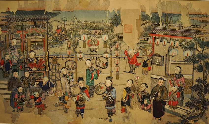 家家会点染户户善丹青是什么意思,民间最流行的年画