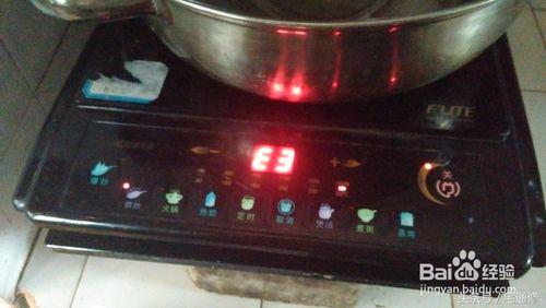 电磁炉出现E3但不起热是什么情况,电磁炉出现e3故障
